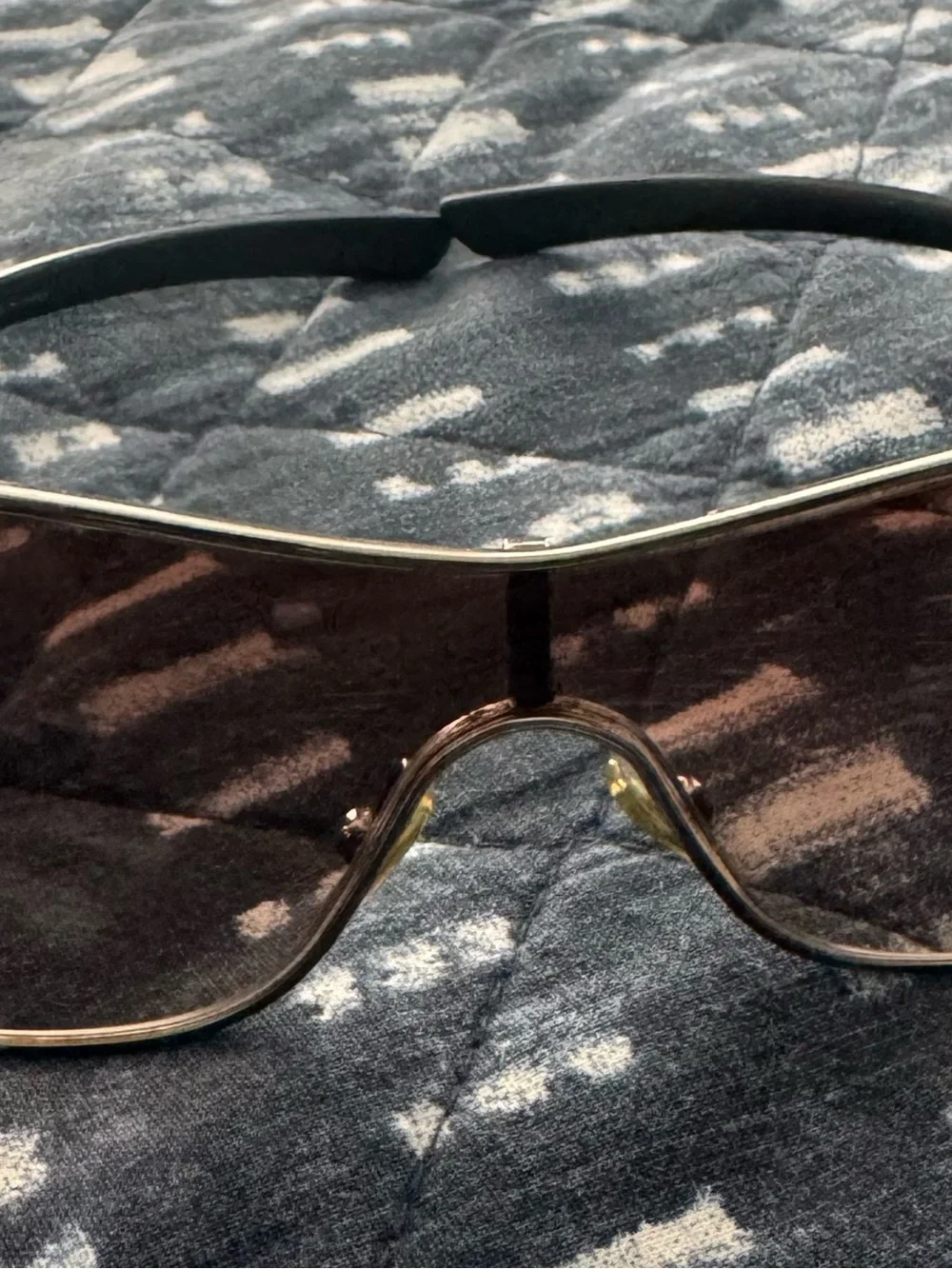 Ray-Ban Black Sunglasses with Black Case and Red Interior